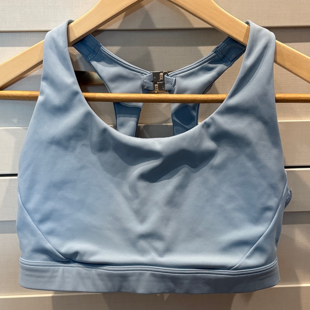 Athleta Light Blue Sports Bra